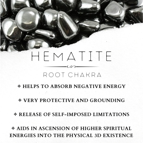 New Hematite natural stone Bracelet helps to absorb negative energy and more - Picture 7 of 11